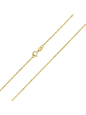 20 Mireval 14K Rose Gold 1.1mm Ropa Chain Necklace 20 Mireval 14K Rose Gold 1.1mm Ropa Chain Necklace